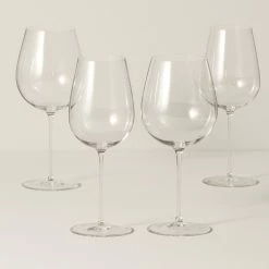 Lenox Tuscany Signature Series Warm And Cool Region Wine Glasses, Set Of Four -wine set shop 893812L a3