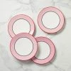 Kate Spade, Lenox Make It Pop Dinner Plate Set Of 4 Pink, Blue -wine set shop 894622L a1