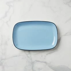 Kate Spade, Lenox Make It Pop 13.5" Platter Light Blue