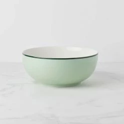 Kate Spade, Lenox Make It Pop 13" Serving Bowl Light Green