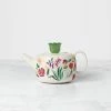 Lenox Kate Spade, Garden Floral Teapot -wine set shop 894638L a1