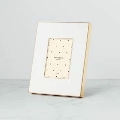 Kate Spade, Lenox Make It Pop Frame 4x6 White -wine set shop 894701L a2