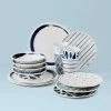 Lenox Blue Bay Melamine 16 Piece Dinner Set -wine set shop 895323L a1