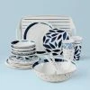 Lenox Blue Bay Melamine 20 Piece Dinner Set -wine set shop 895324L a1