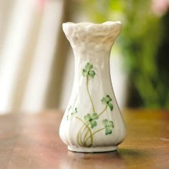 Belleek Pottery LTD Belleek China 4 1/2" Daisy Toy Spill Vase
