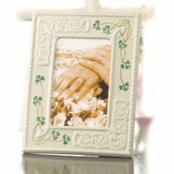 Belleek Pottery LTD Belleek China Tara 4x6" Picture Frame