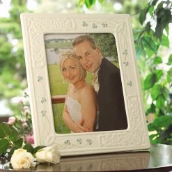 Belleek Pottery LTD Belleek China Tara 8x10" Picture Frame