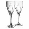 Belleek Pottery LTD Galway Trinity Knot White Wine Pair -wine set shop G203412 a1