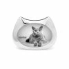Nambe Pet Collection Cat Picture Frame -wine set shop MT1438N a1