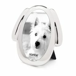Nambe Pet Collection Dog 3 X 5 Picture Frame -wine set shop MT1439N a2