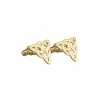 Cashs Crystal Cashs Ireland, Gold Plated Celtic Knot Cufflinks Pair 9 Cashs Crystal Cashs Ireland, Gold Plated Celtic Knot Cufflinks Pair -wine set shop S6429C a1